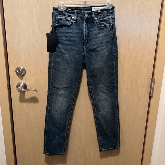 NWT rag & bone Nina high rise ankle cigarette
